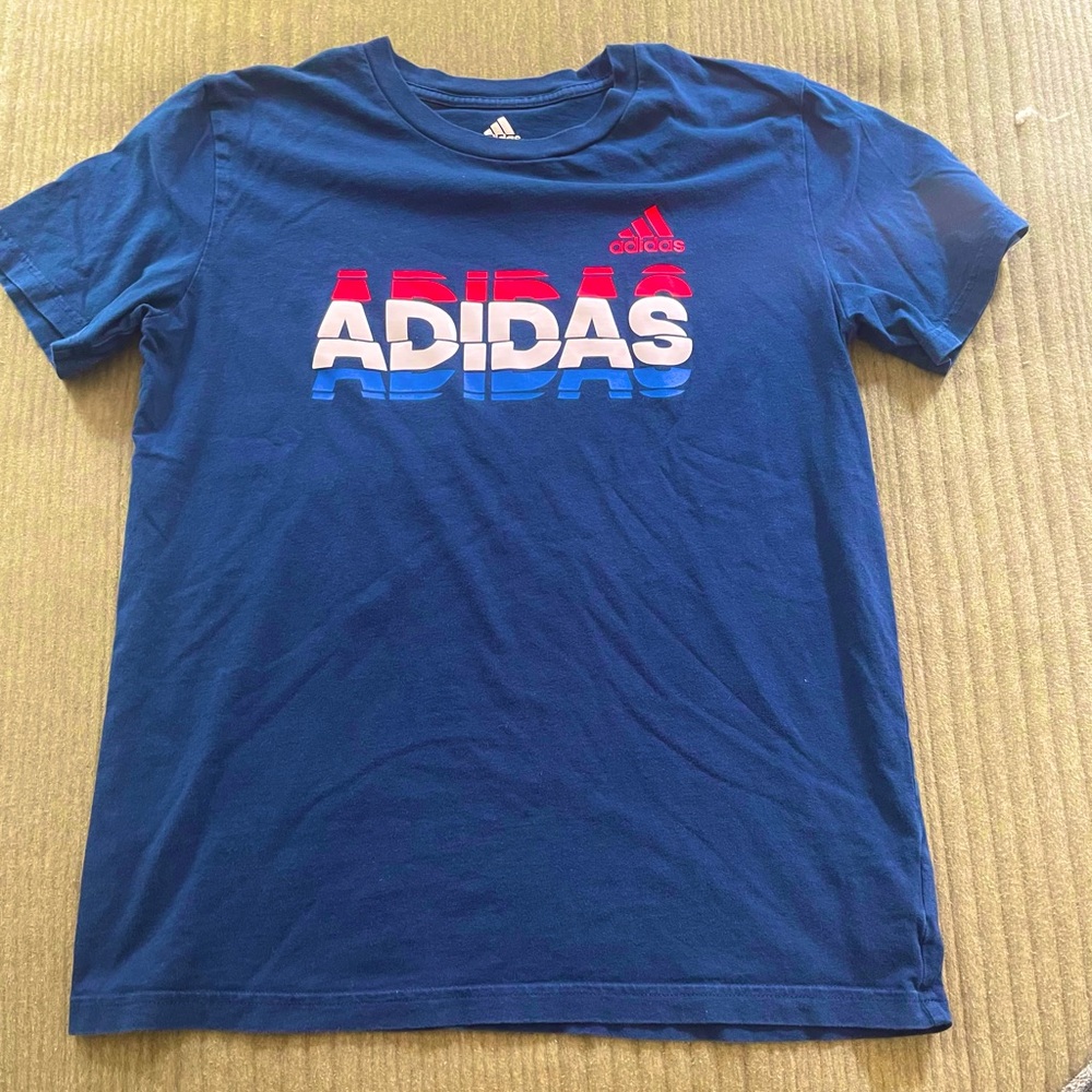 Adidas navy blue t-shirt